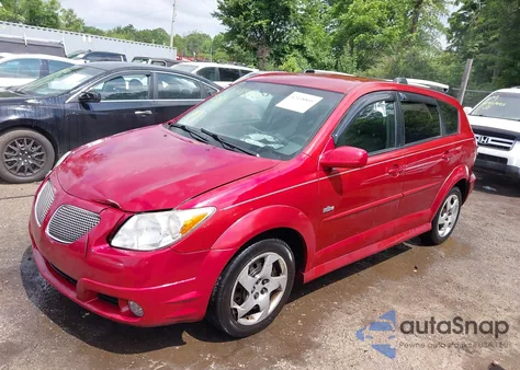 2008 Pontiac Vibe z USA, uszkodzony, nr VIN 5Y2SL67848Z423377